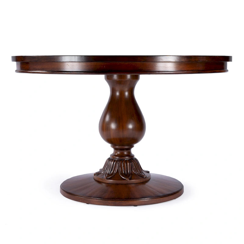 48 Inch Round Pedestal Dining Table