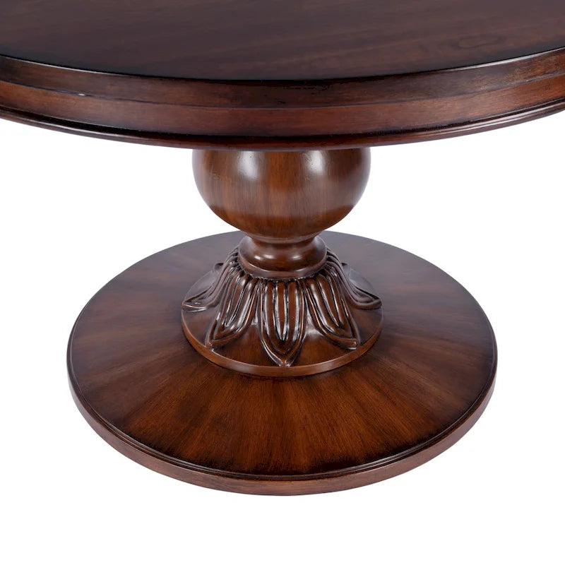 48 Inch Round Pedestal Dining Table