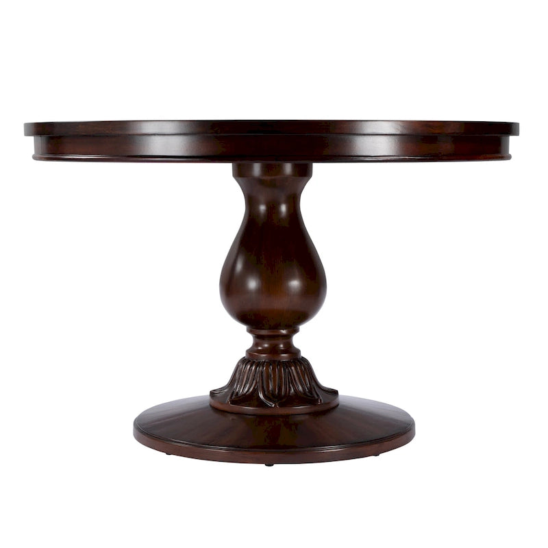 48 Inch Round Pedestal Dining Table