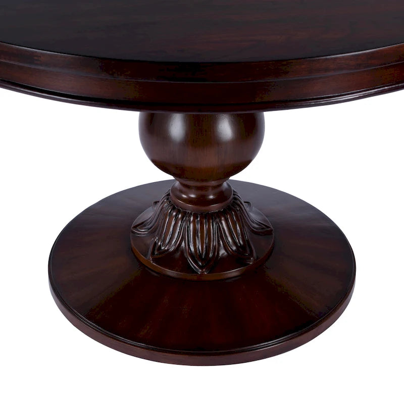 48 Inch Round Pedestal Dining Table