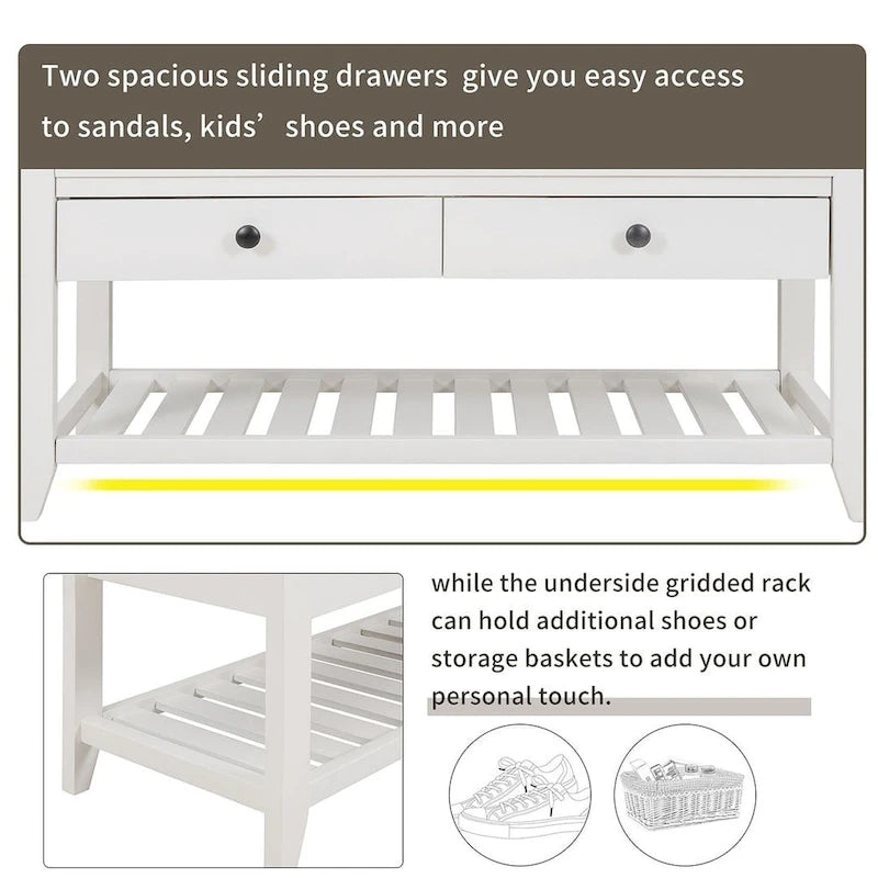 39 moderních univerzálních čalouněných úložných lavic do předsíně se stojanem na boty a zásuvkami