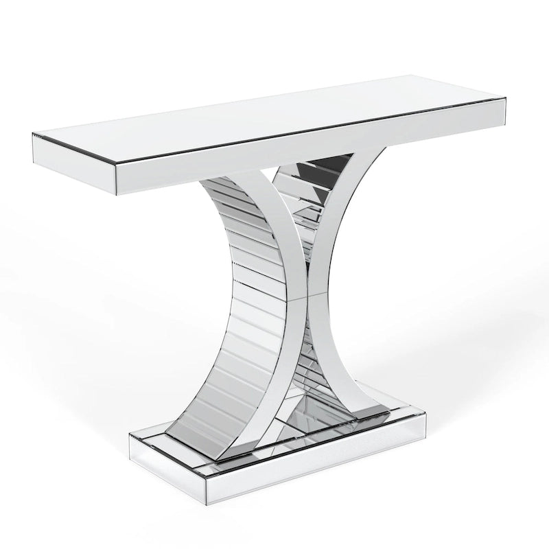 Mirrired Entryway Console Table Accent Table Sofa Table