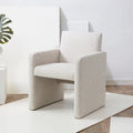 Linen Upholstered Arm Chair - 26W x 25D x 33H