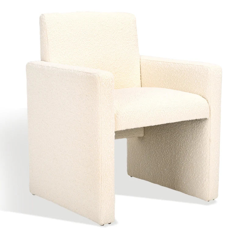 Linen Upholstered Arm Chair - 26W x 25D x 33H