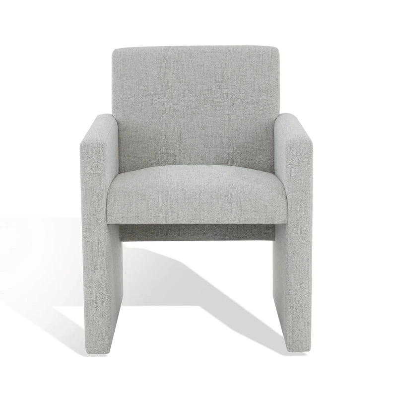 Linen Upholstered Arm Chair - 26W x 25D x 33H