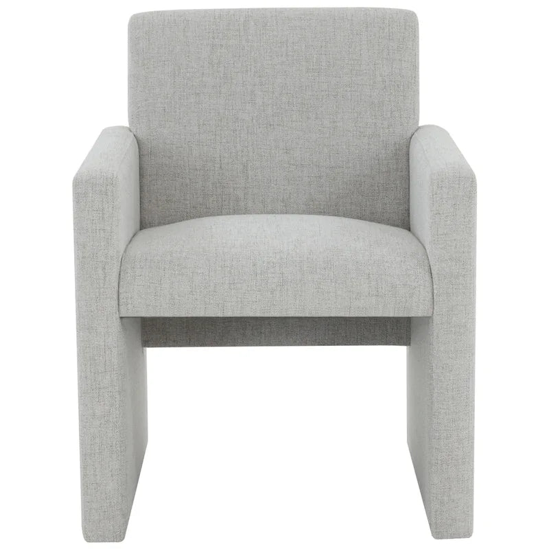 Linen Upholstered Arm Chair - 26W x 25D x 33H