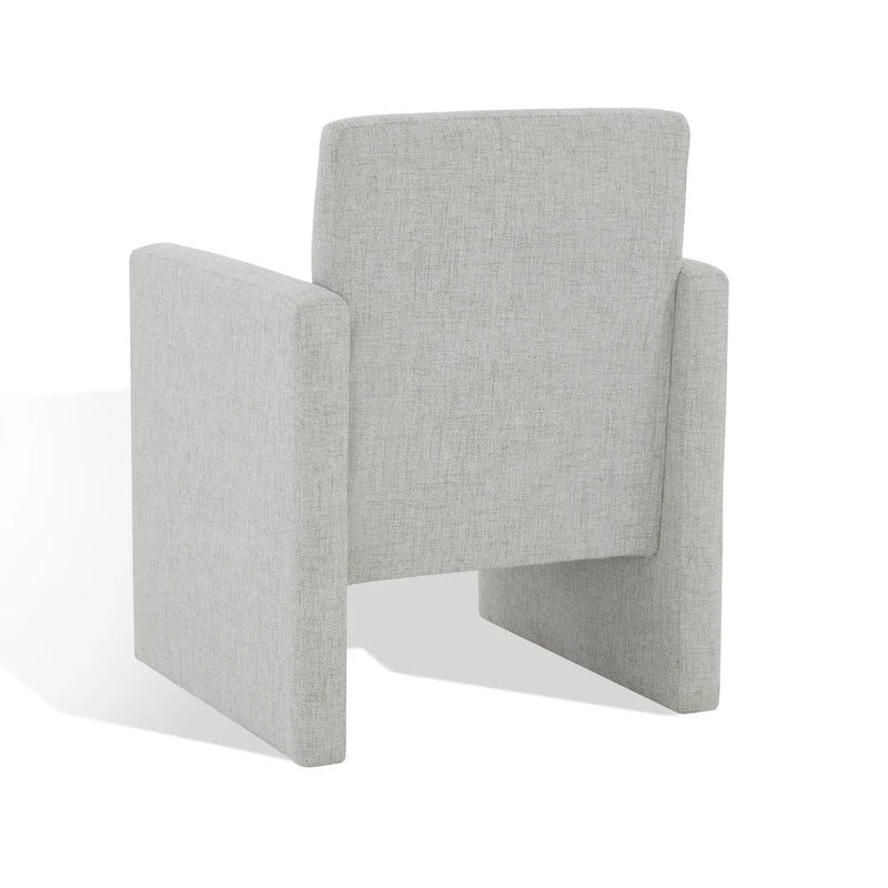 Linen Upholstered Arm Chair - 26W x 25D x 33H