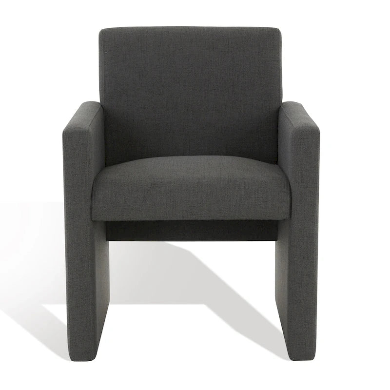 Linen Upholstered Arm Chair - 26W x 25D x 33H