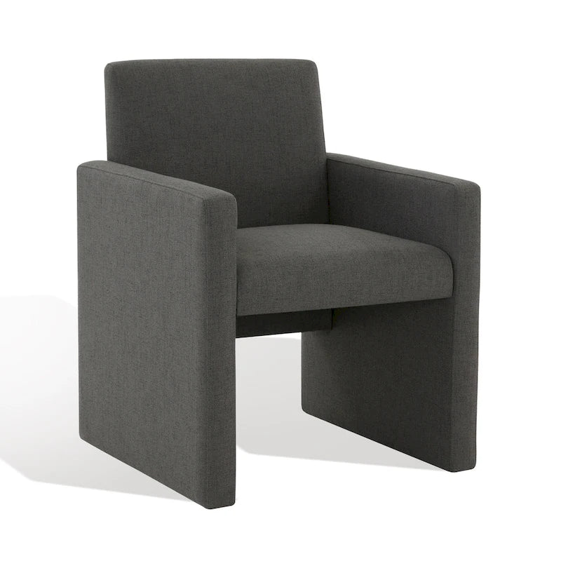 Linen Upholstered Arm Chair - 26W x 25D x 33H