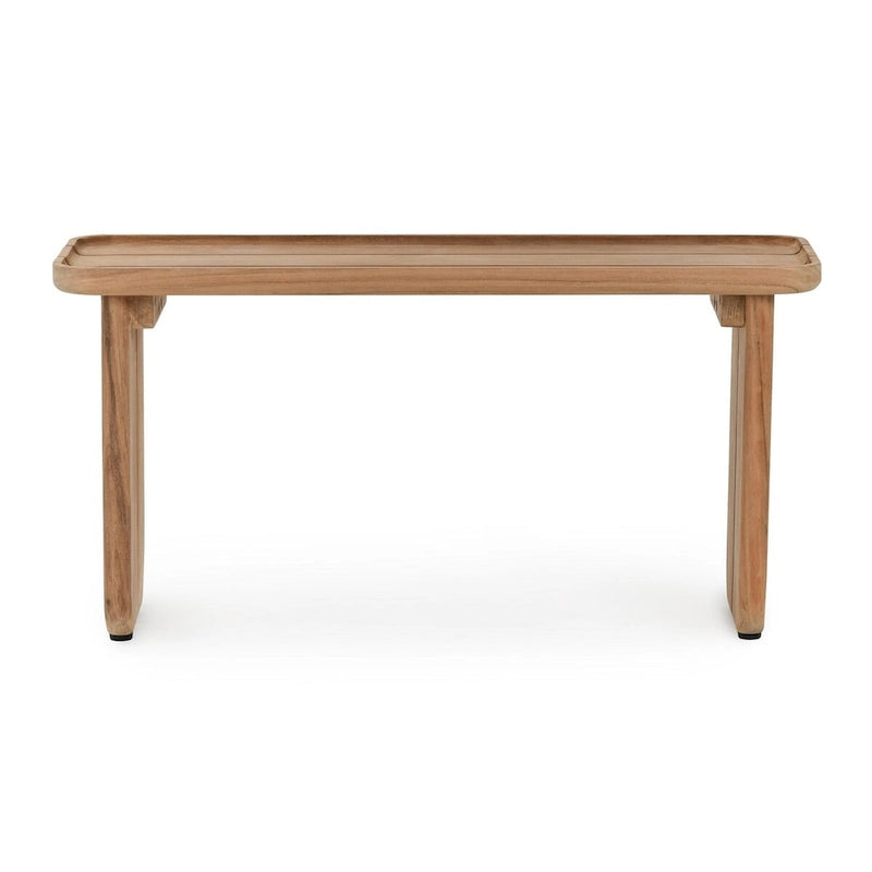 31 Inch Teak Wood Outdoor Coffee Table
